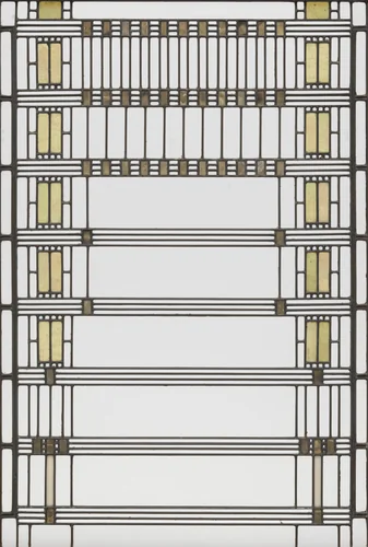 Darwin D. Martin House, Buffalo, NY, Window, 1904 by Frank Lloyd Wright, architecture, 1903