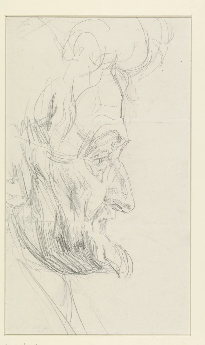 Portret van Karel Petrus Cornelis de Bazel by Jan Veth, drawing, 1918-1922