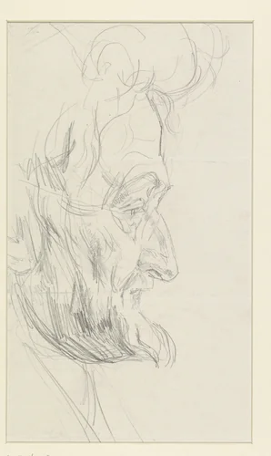Portret van Karel Petrus Cornelis de Bazel by Jan Veth, drawing, 1918-1922