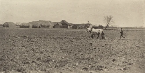 Marsh Farm in Early Spring by Peter Henry Emerson, photograph, 1890-1891