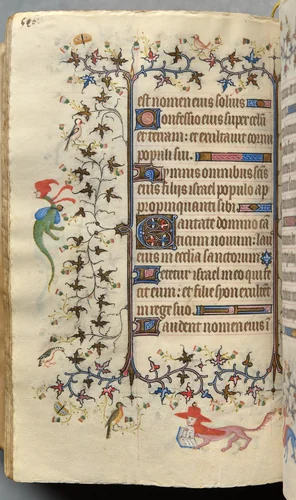 Hours of Charles the Noble, King of Navarre (1361-1425): fol. 249v, Text by Master of the Brussels Initials and Associates, book, 1400-1410