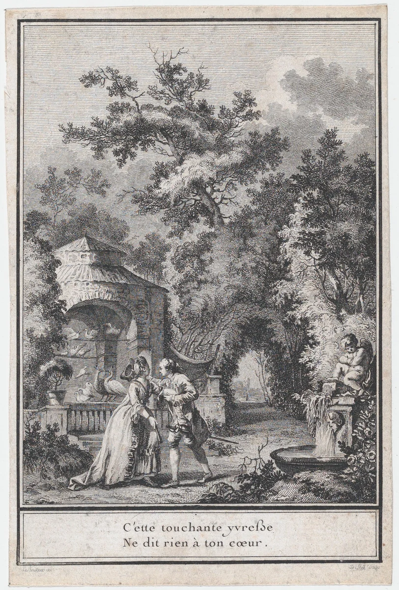 Choice of Songs put into Music by M. de la Borde by François Denis, print, 1768-1778