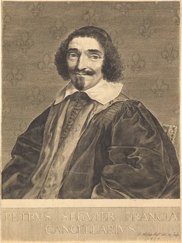 Pierre Seguier by Claude Mellan, print, 1639