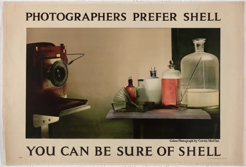 Photographers Prefer Shell, You Can Be Sure of Shell by Curtis Moffat, design