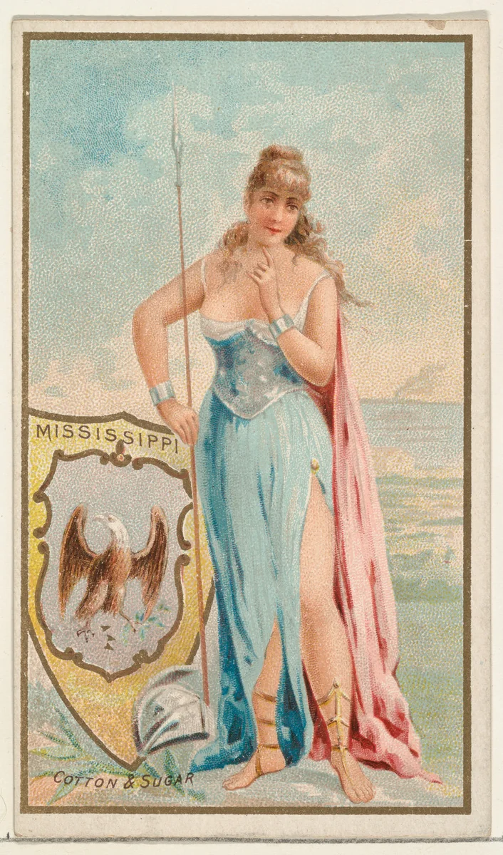 Mississippi, from the Industries of States series (N117) issued by Duke Sons & Co. to promote Honest Long Cut Tobacco by W. Duke, Sons & Co., print, 1889