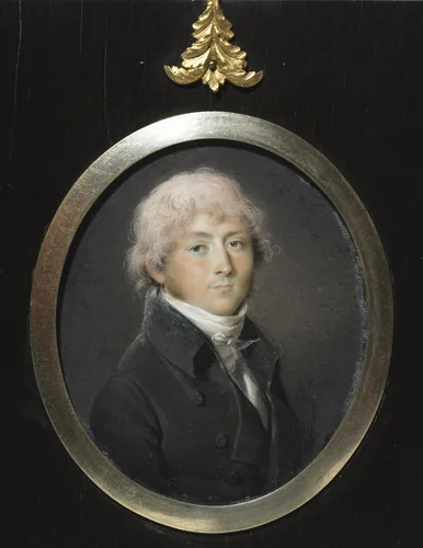 Portrait of a Man by Jean-Urbain Guérin, painting, 1800