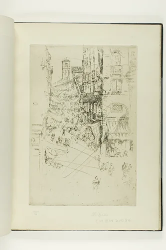 The Rialto by James McNeill Whistler, print, 1879-1880