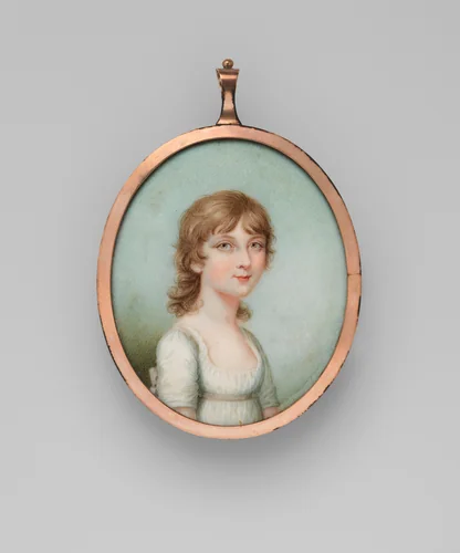 Portrait of a Girl by Sampson Towgood Roch, other, 1785-1795
