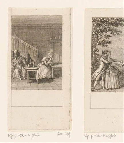 Berouw in het huwelijk by Daniel Nikolaus Chodowiecki, print, 1788