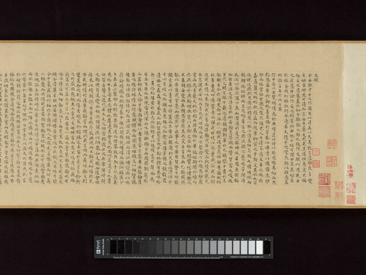 Lu Ji’s Essay on Literature by Wen Zhengming (文徵明), other, 1544-1547