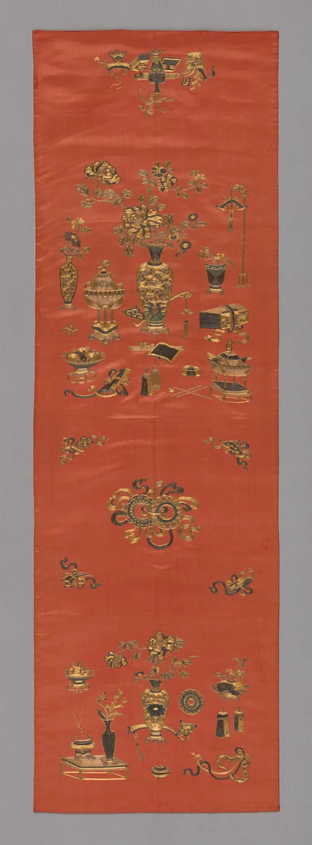 Chair Cover by China, textile, 1800-1825