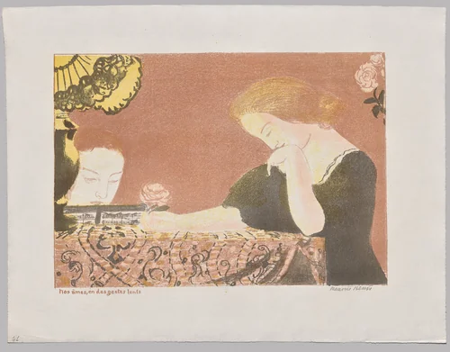 Our Souls, in Languorous Gestures by Maurice Denis, print, 1899
