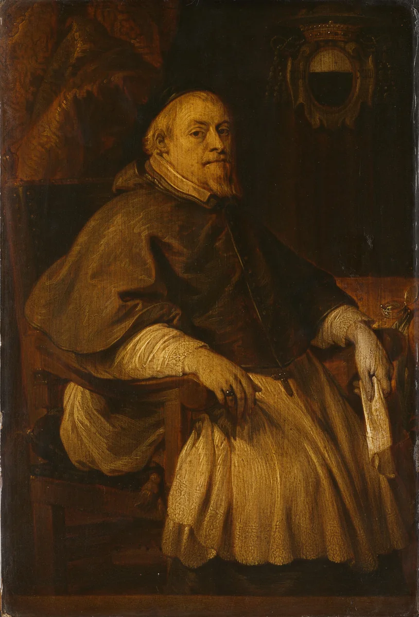 Portrait of François de Gand-Vilain (1647-1666), Bishop of Doornik by Lucas Franchoys, painting, 1651-1655