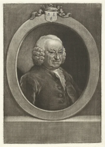 Portret van Johan Hudde Dedel by Aert Schouman, print, 1778
