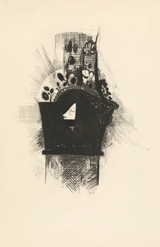 Couverture - Frontispice by Odilon Redon, portfolio, 1890