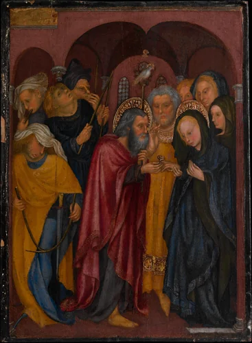 The Marriage of the Virgin by Michelino da Besozzo, painting, 1425-1435
