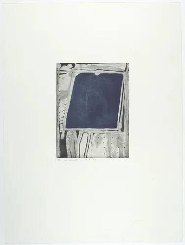 Center Square by Richard Diebenkorn, print, 1985