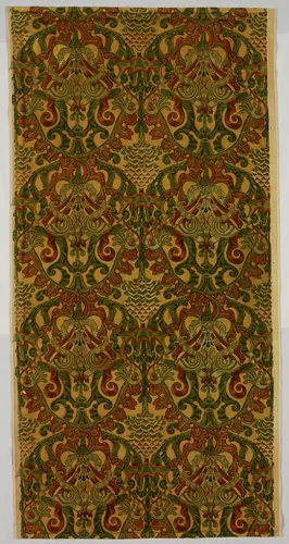 Panel (Formerly Furnishing Textiles) by Lewis F. Day, textile, 1885-1895