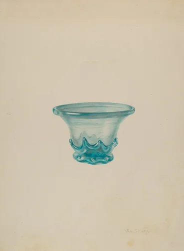 Bowl by Van Silvay, index of american design, 1940