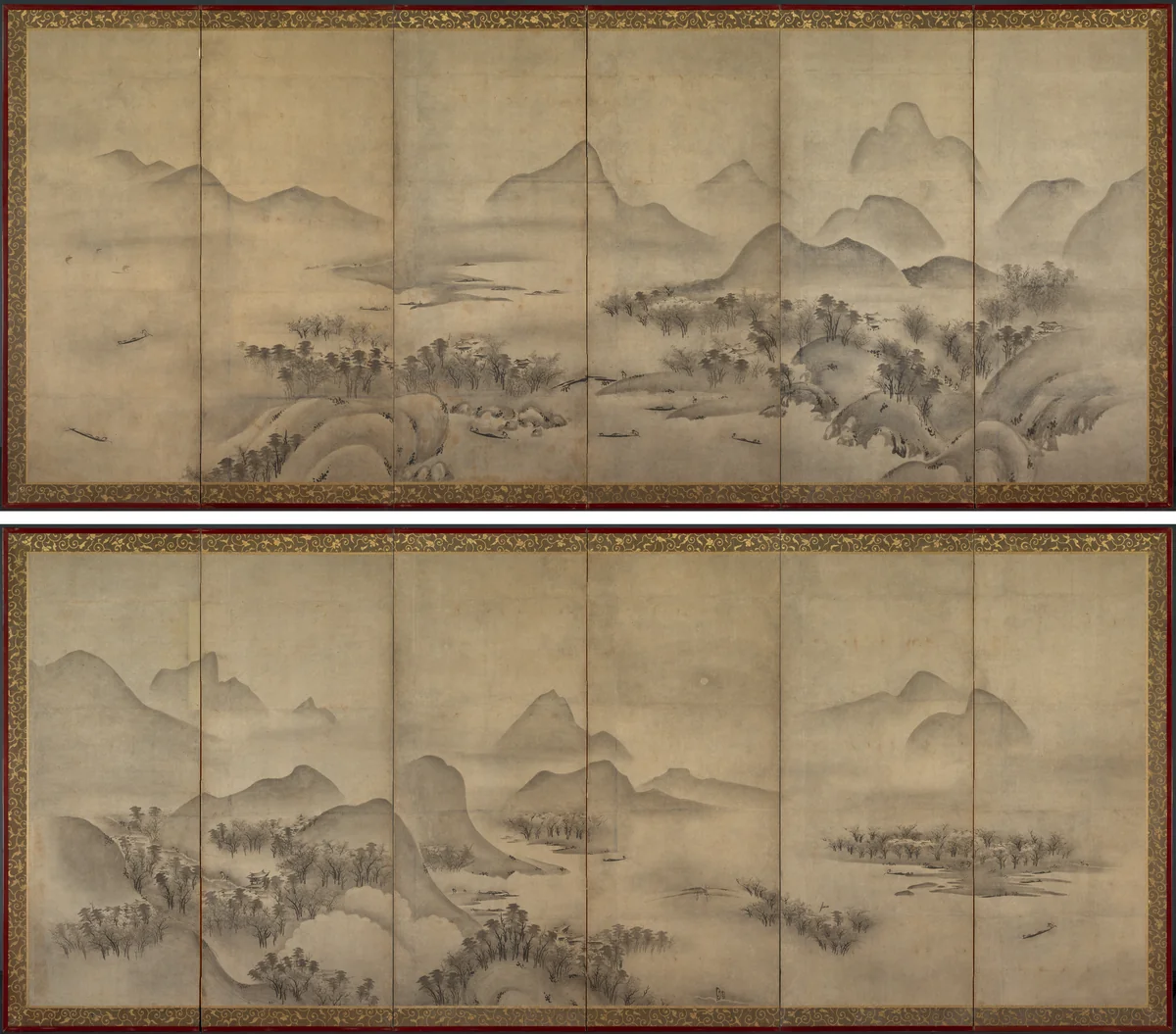 Moonlit Landscape by Unknown, painting, 1575-1599