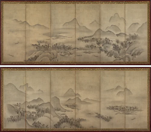 Moonlit Landscape by Unknown, painting, 1575-1599