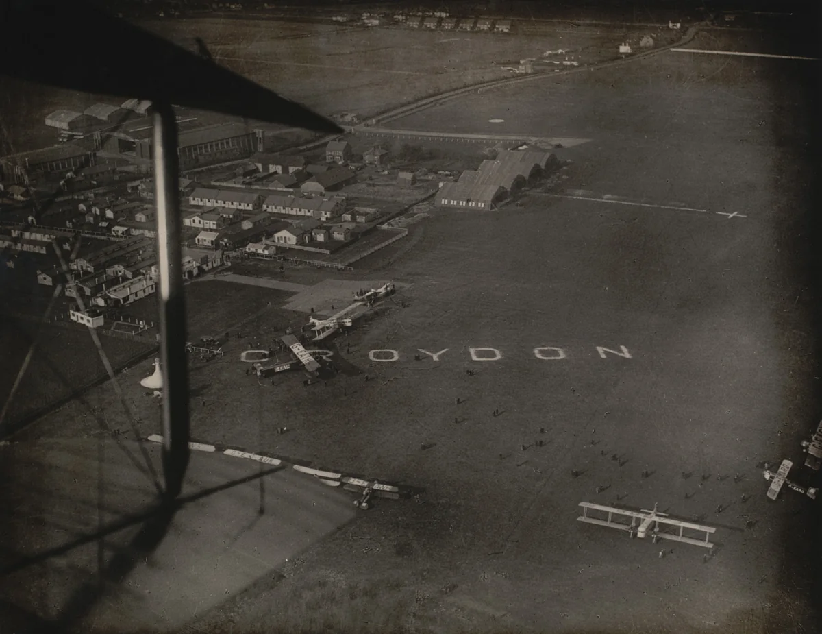 London Terminal Aerodrome, Croydon by Unidentified Photographer, photograph, 1921