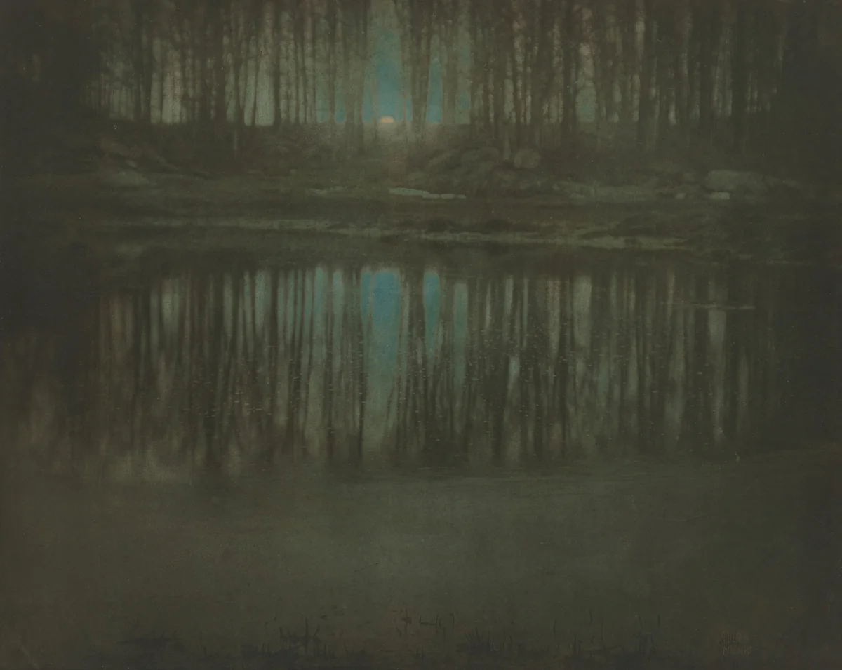 Moonrise—Mamaroneck, New York by Edward Steichen, photograph, 1904