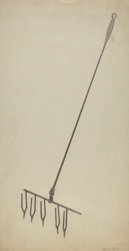 Wrought Iron Toaster by Benjamin Resnick, index of american design, 1935-1942