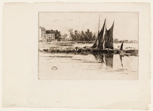 Hurlingham by James McNeill Whistler, print, 1879