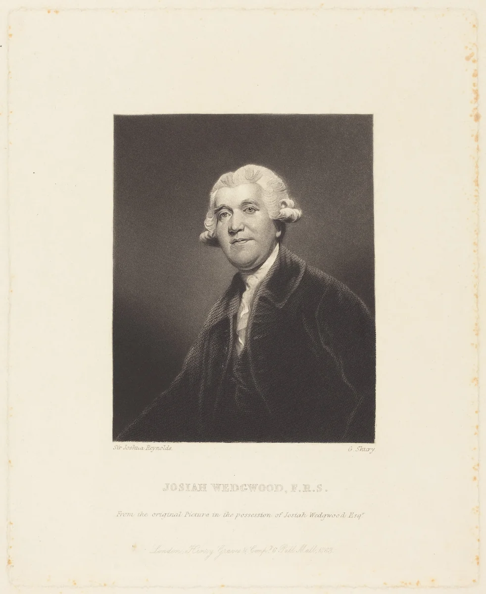 Josiah Wedgwood by George Salisbury Shury
Sir Joshua Reynolds, print, 1863