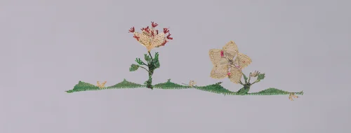 Edging by Eastern Mediterranean, probably Cyprus, textile, 1875-1900