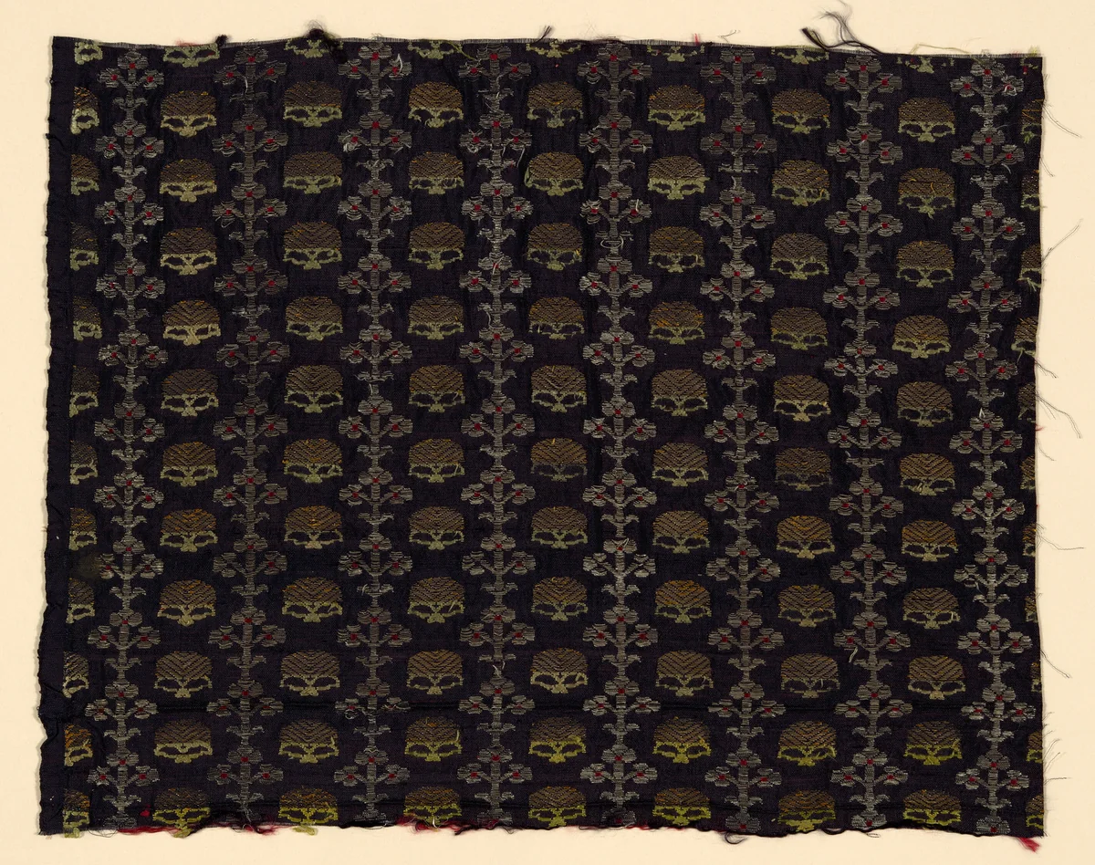Fragment by India, textile, 1701-1900