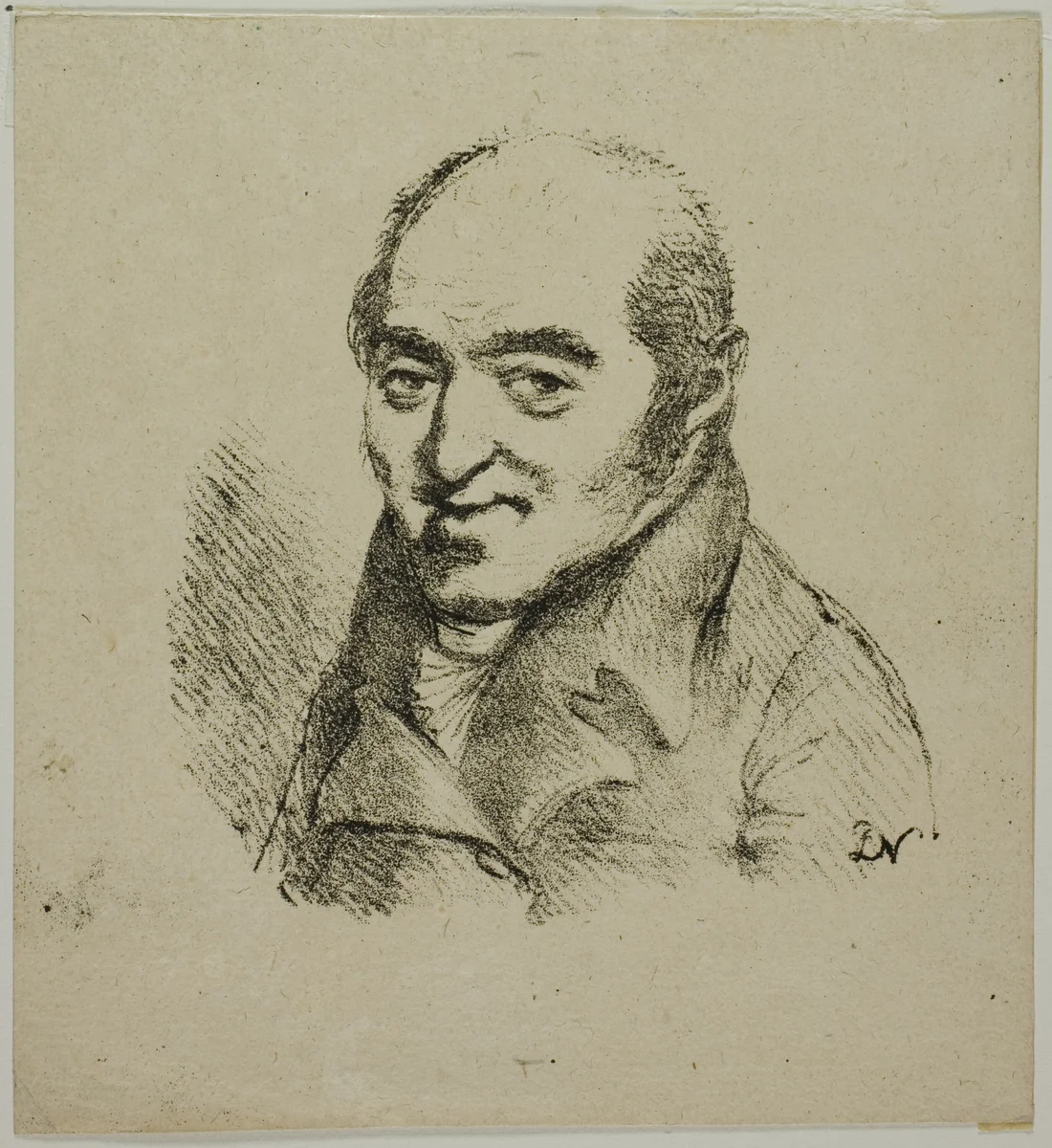 Portrait of Samuel Rogers, English Poet by Dominique Vivant Denon, print, 1816