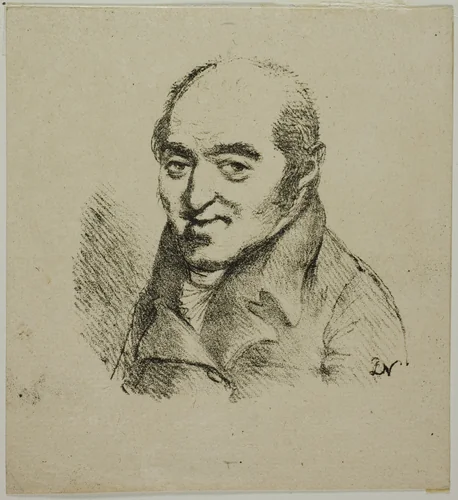 Portrait of Samuel Rogers, English Poet by Dominique Vivant Denon, print, 1816