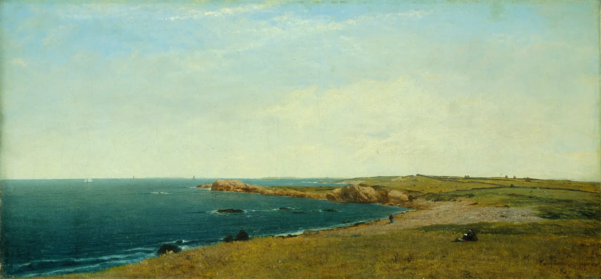 Near Newport by John Frederick Kensett, painting, 1869