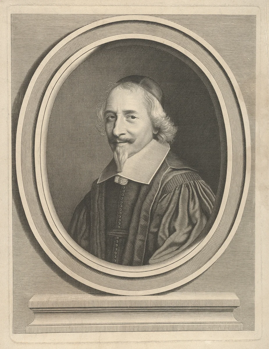 Claude Regnauldin by Robert Nanteuil, print, 1653-1663