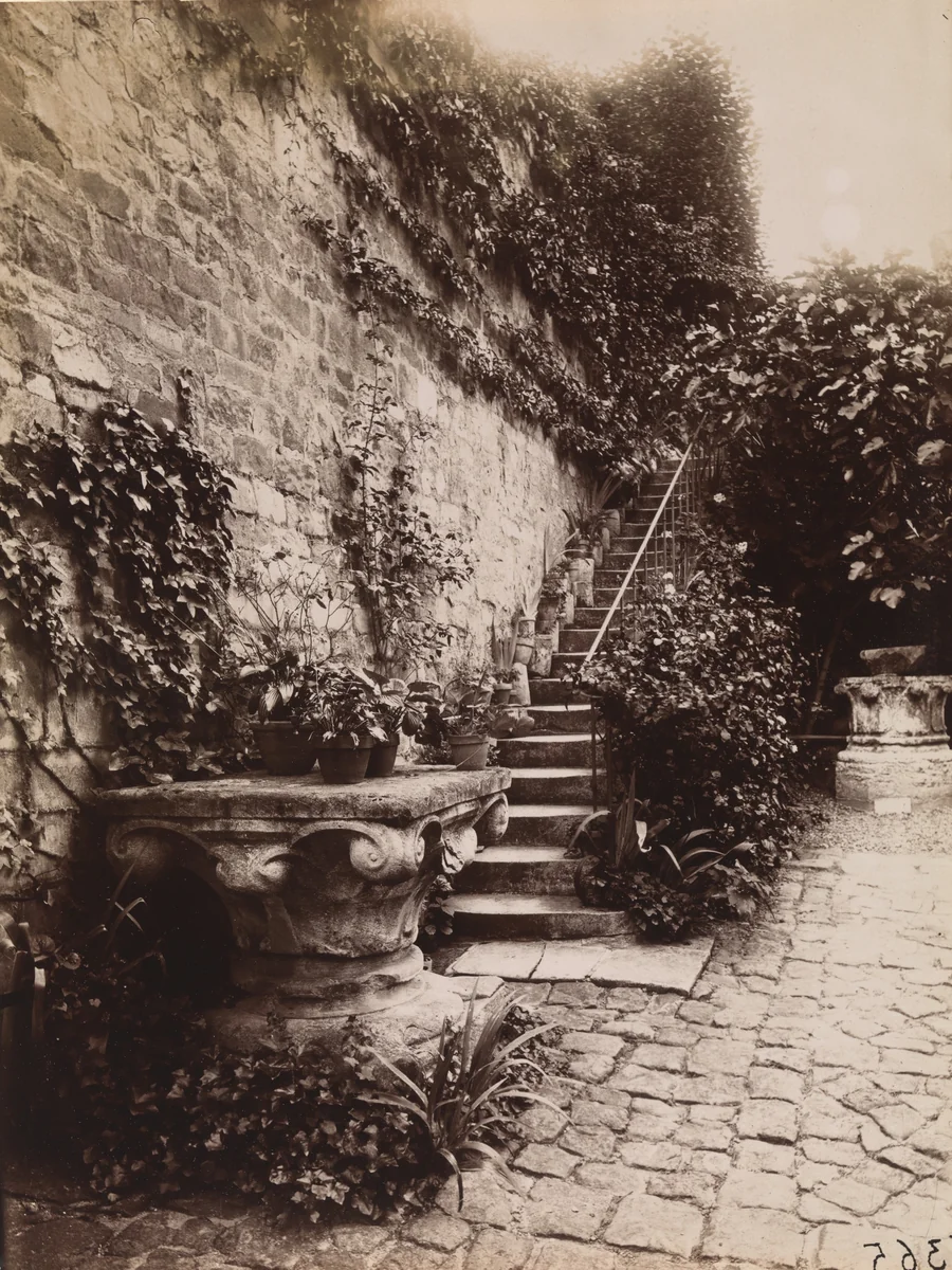 Pontoise, ancien Hôtel du tribunal (Musée) by Eugène Atget, photograph, 1902