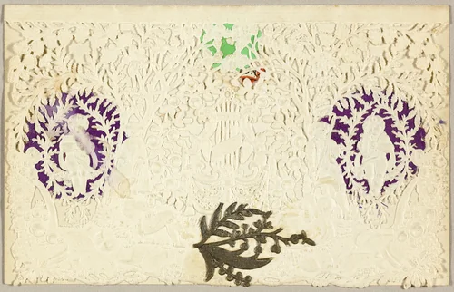 Untitled Valentine (Reclining Couple with Putti) by Berlin and Jones, other, 1860-1869