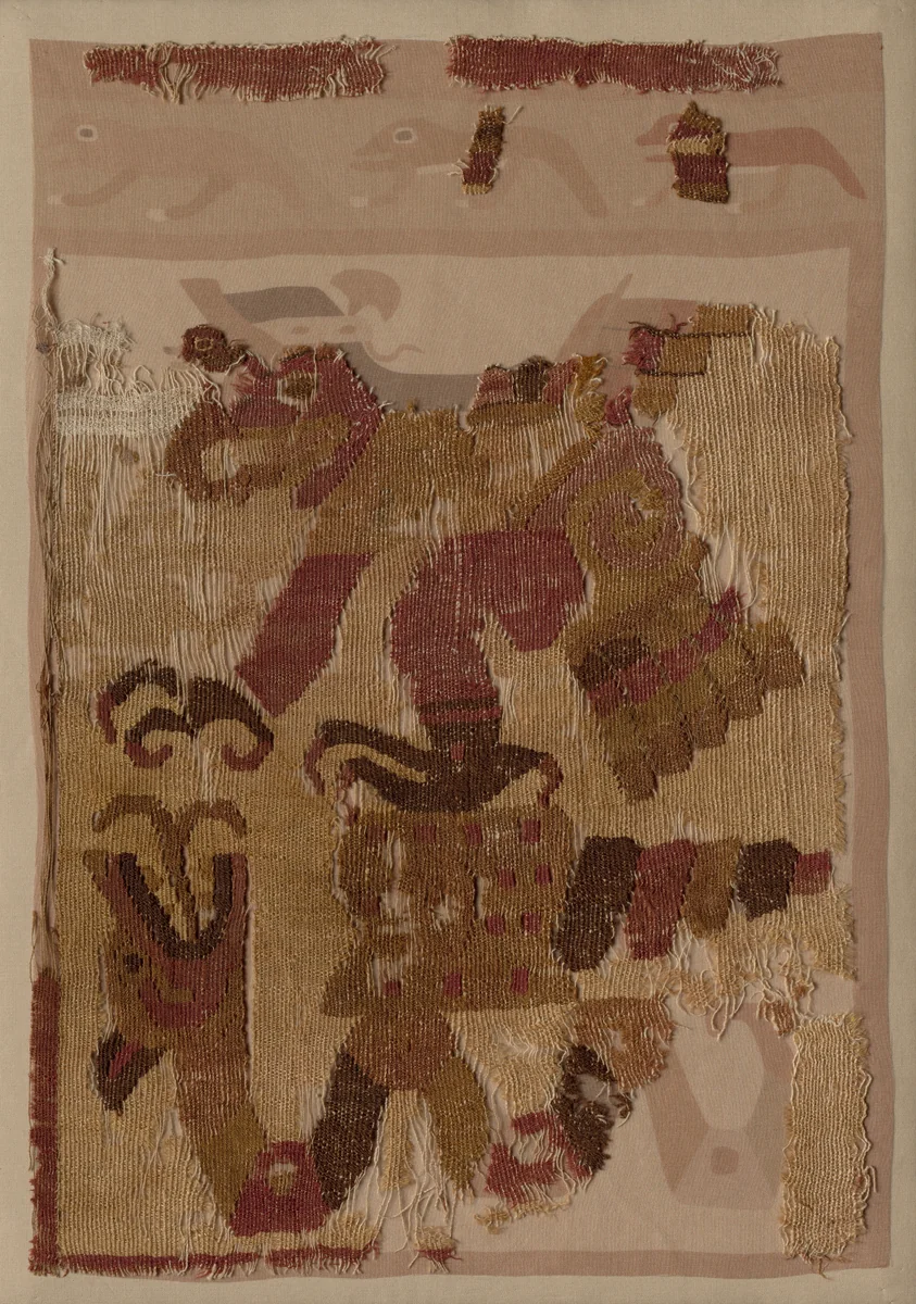 Textile Fragment by Unknown, textile, 50-650