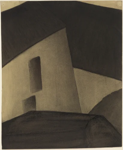 Buildings by Helen Torr, drawing, 1925