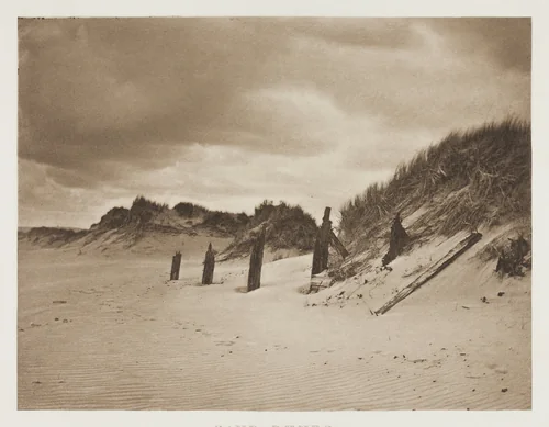 Sand Dunes by B. Gay Wilkinson, print, 1880-1890