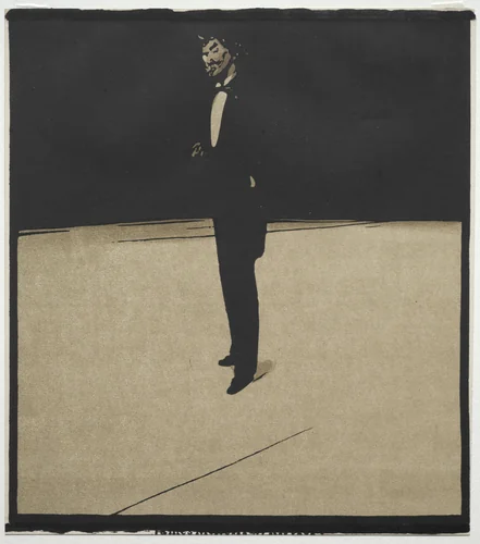 James MacNeill Whistler by William Nicholson, print, 1899