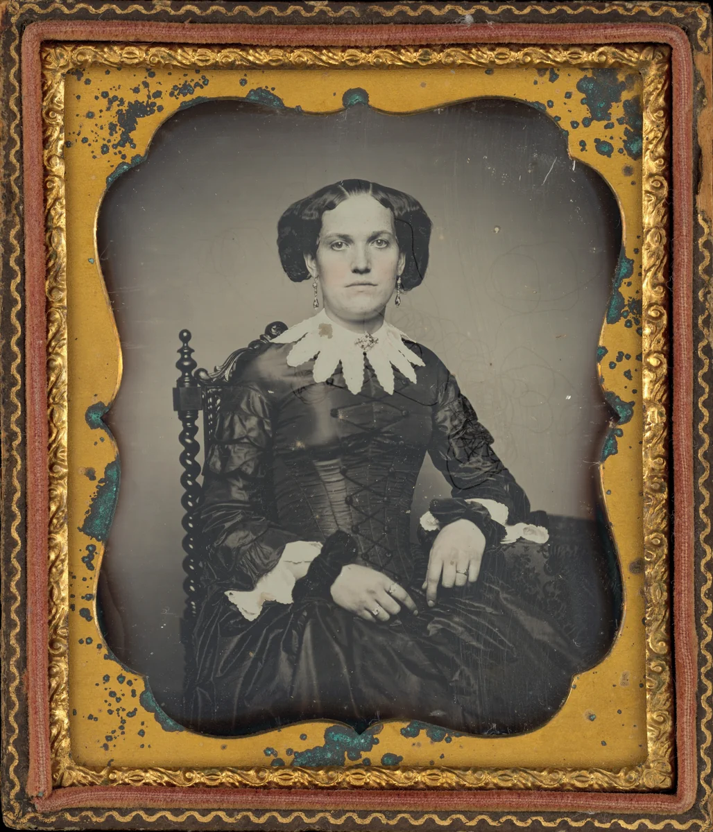 Portrait of a Woman by Augustus Washington, photograph, 1846-1853