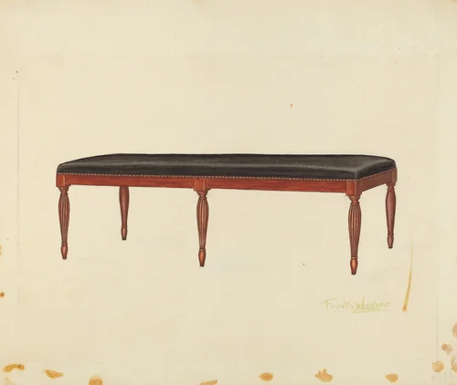 Window Seat by Frank Wenger, index of american design, 1936