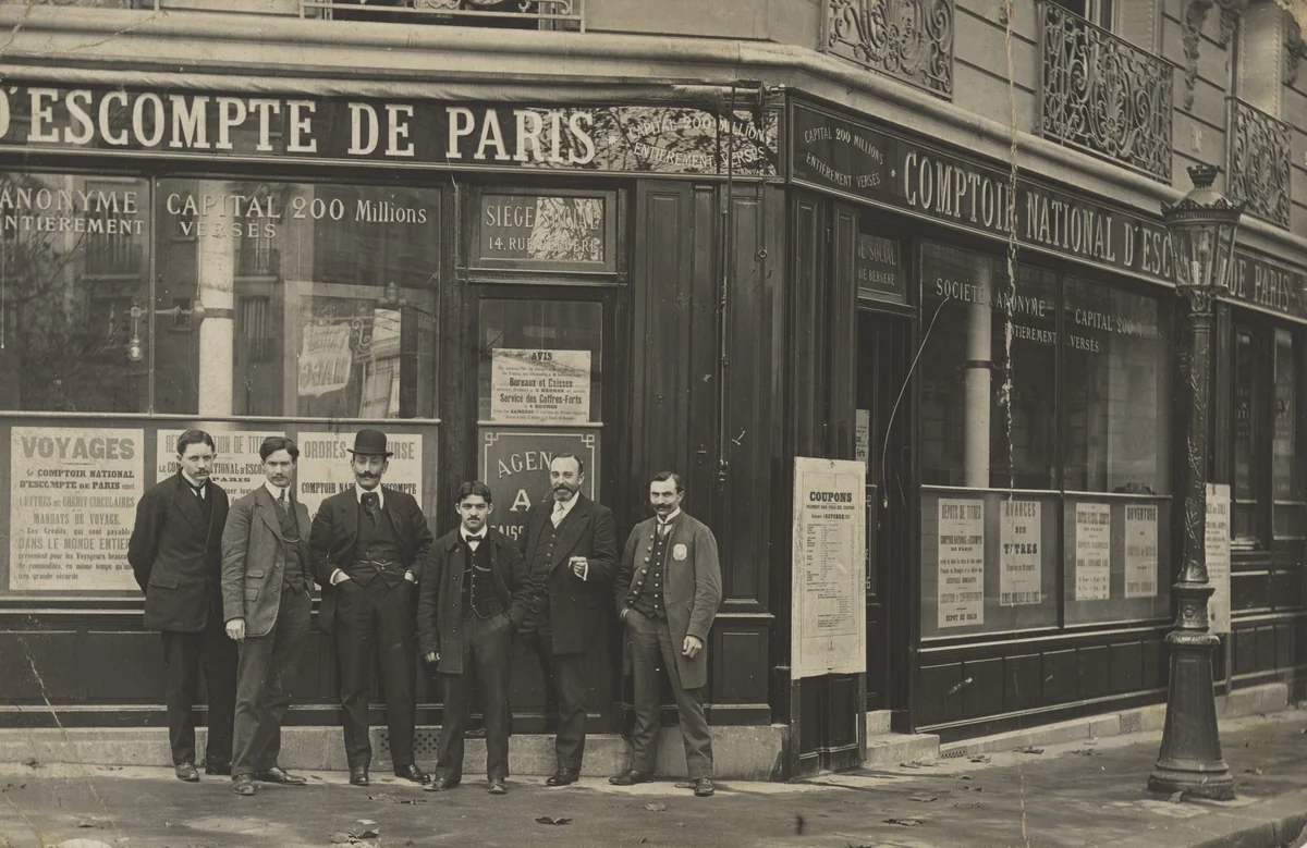 Comptoir national d’escompte de Paris, Paris by Unidentified Photographer, photograph, 1910