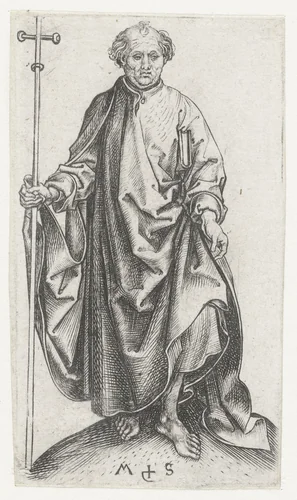 Apostel Filippus by Unknown, print, 1470-1491
