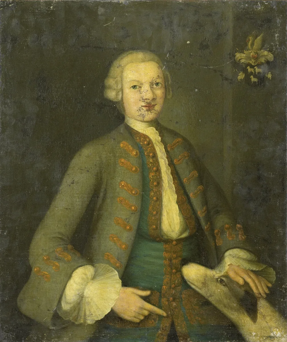 Portrait of a Man by anonymous, painting, 1760