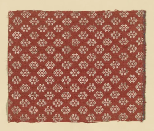 Fragment by Italy, textile, 1650-1700