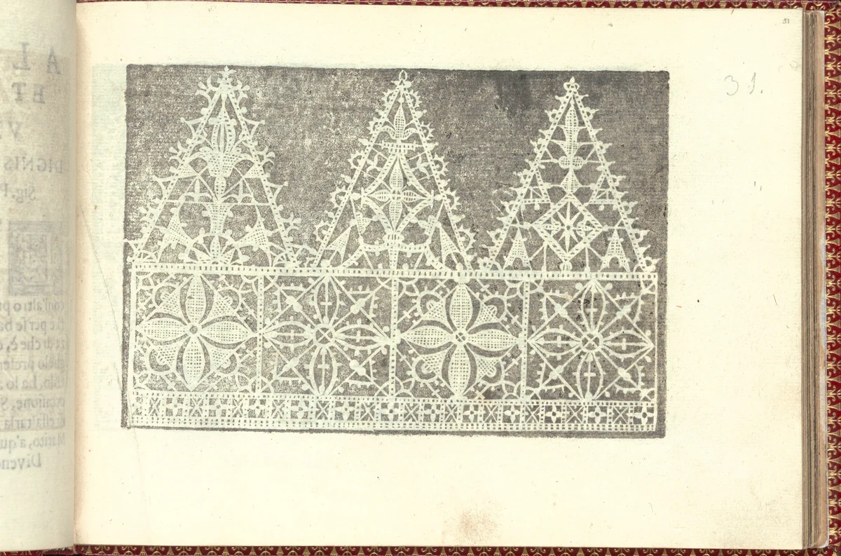 Corona delle Nobili et Virtuose Donne: Libro I-IV, page 31 (recto) by Cesare Vecellio, book, 1601
