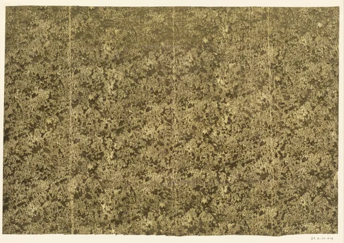 Blad met onregelmatige structuur van veschillende vormen by anonymous, other, 1850-1920